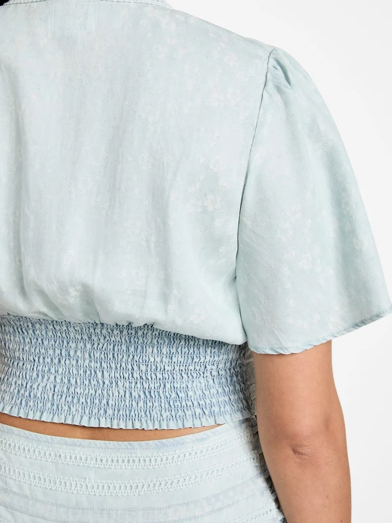 Luiza Denim Top