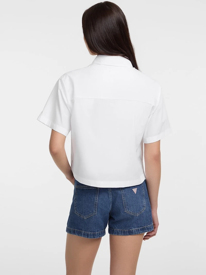 Boxy Poplin Shirt