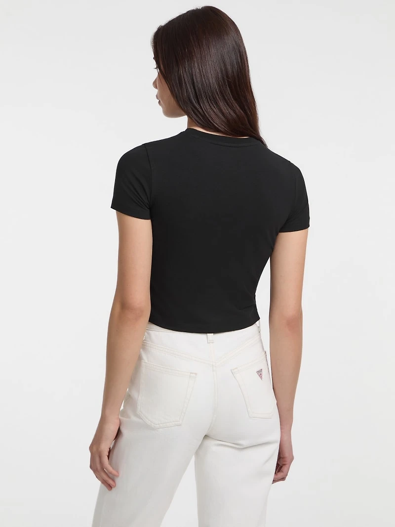Crewneck Star Crop Tee