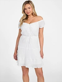 Eco Ciel Gauze Dress