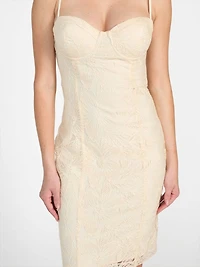 Serene Lace Bustier Dress