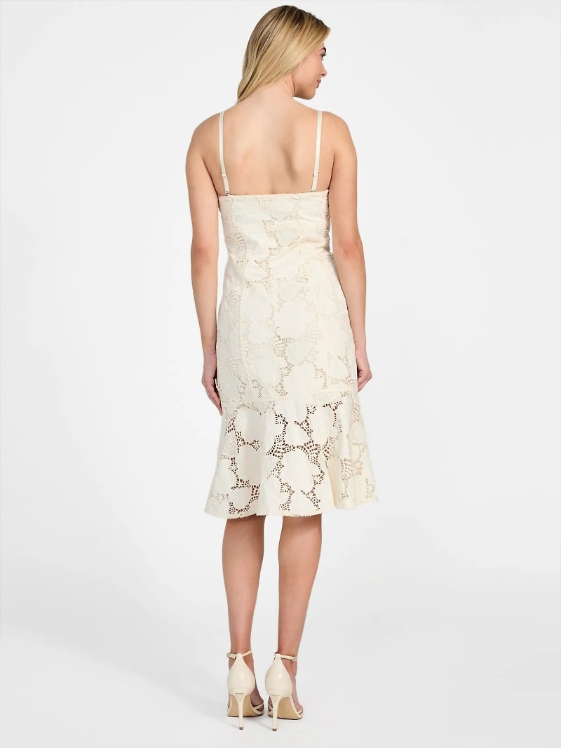 Maisy Strapless Lace Dress