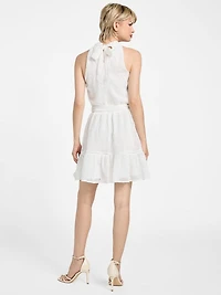 Danielle Halter Chiffon Dress