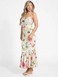 Eco Fleur Midi Dress