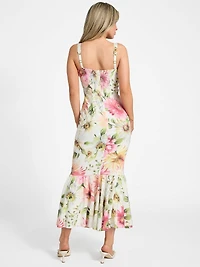 Eco Fleur Midi Dress