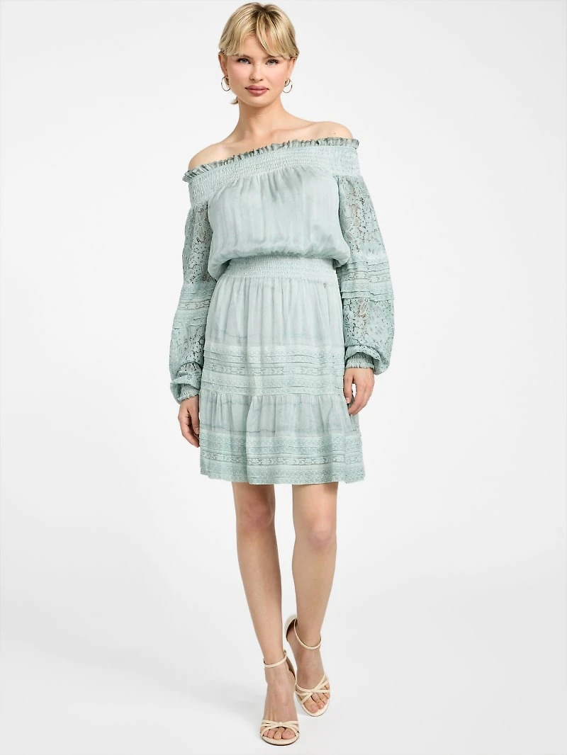 Audrey Off-the-Shoulder Mini Dress
