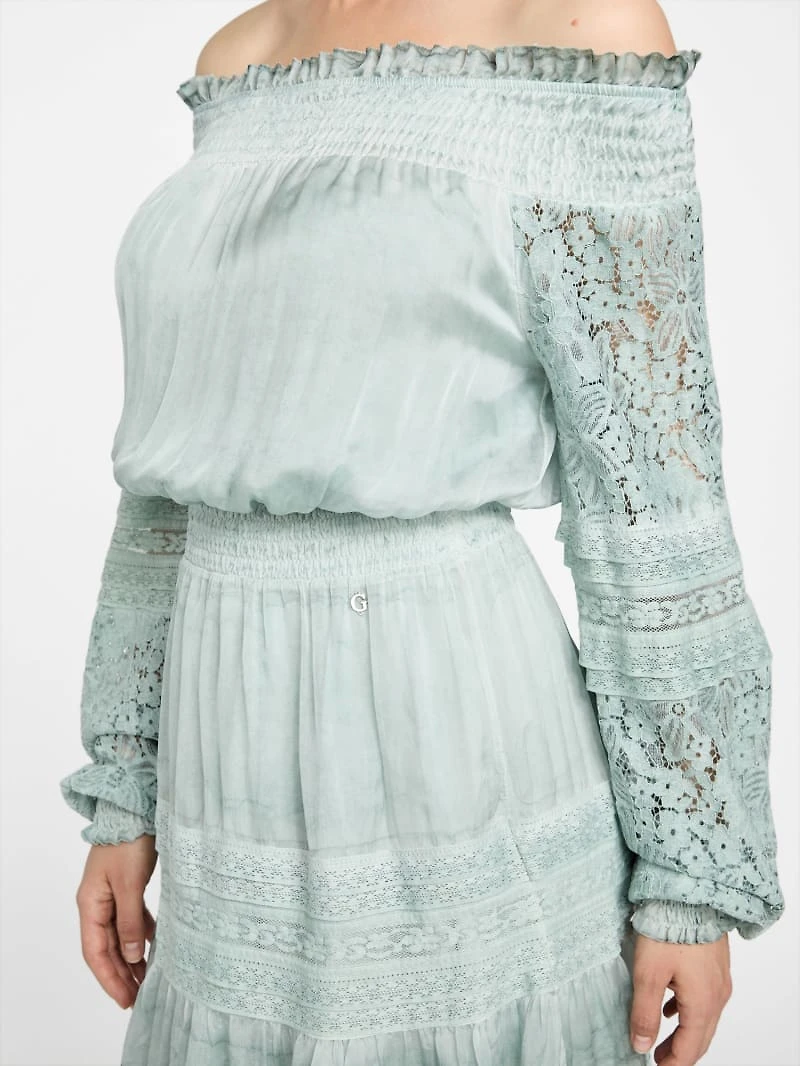 Audrey Off-the-Shoulder Mini Dress