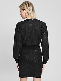 Khloe Rhinestone Sweater Dress