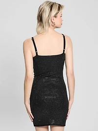 Khloe Rhinestone Sweater Dress