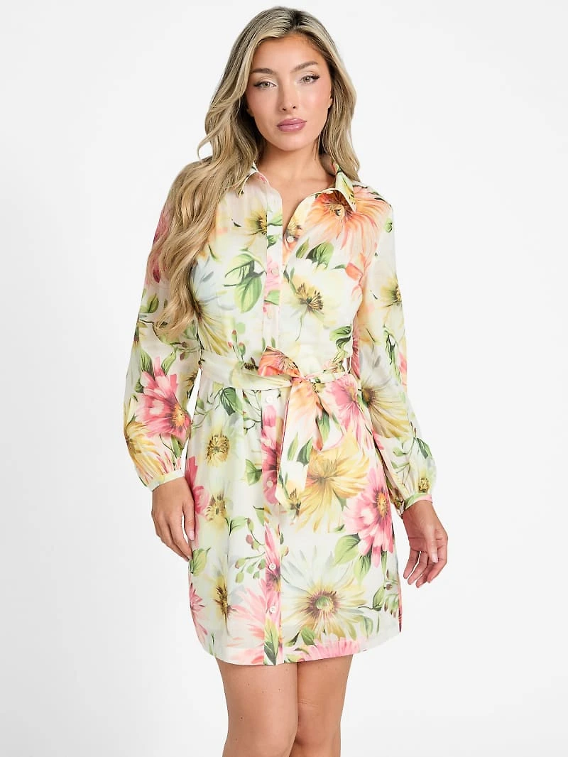 Faith Buttoned Dress