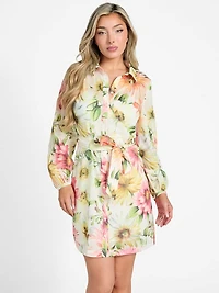 Faith Buttoned Dress