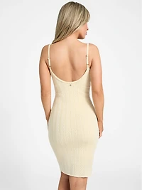 Reina Pointelle Sweater Dress