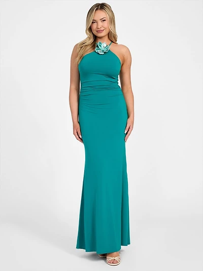 Eco Long Flower Dress