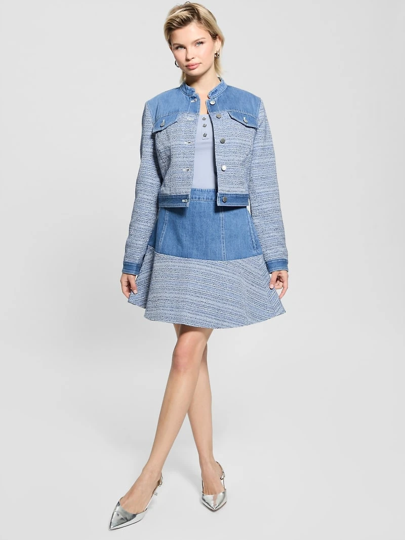 Elsie Tweed and Denim Jacket