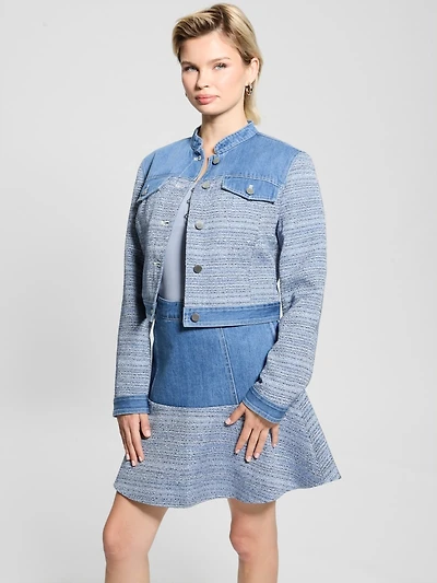 Elsie Tweed and Denim Jacket
