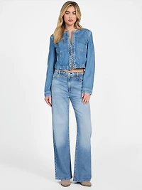 Eco Featherweight Juliana Braided Denim Jacket