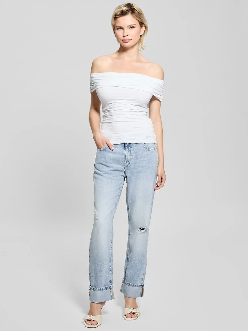 Eco Charlotte Off-the-Shoulder Top