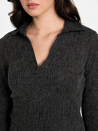 Jullita Lush Collar Top