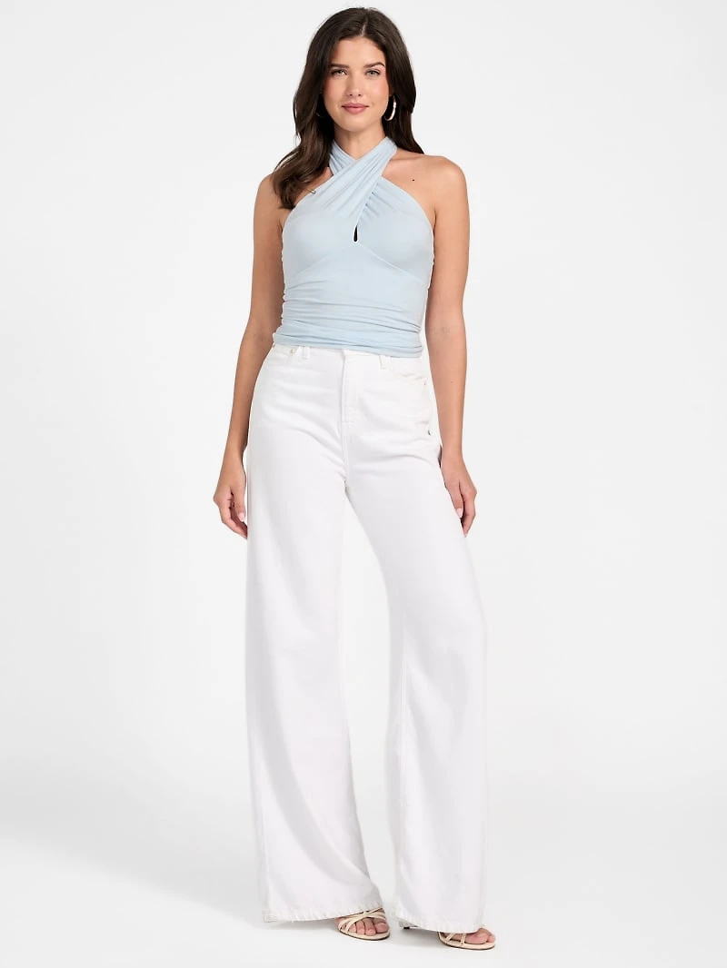 Eco Charlotte Crossed Top