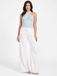 Eco Charlotte Crossed Top