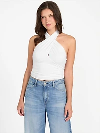 Eco Charlotte Crossed Top