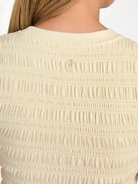 Eco Claire Smocked Tank Top