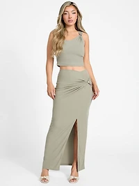 Eco Aimee Jeweled Strap Top