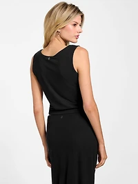 Eco Aimee Jeweled Strap Top