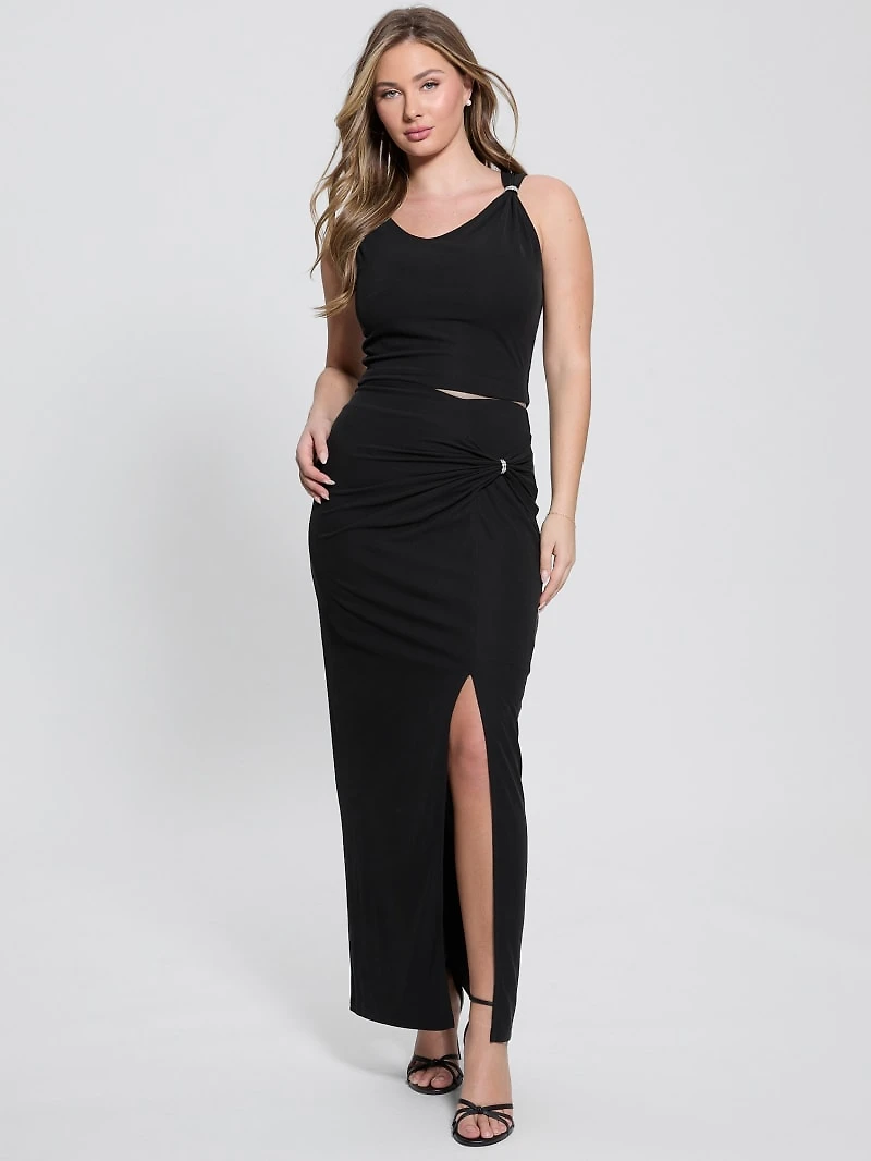 Eco Aimee Jeweled Strap Top