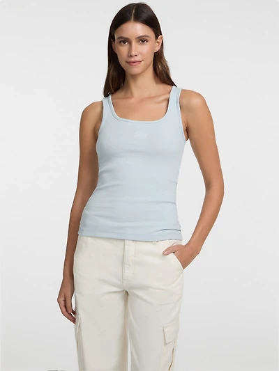 Slim Ribbed Tank Top