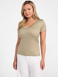 Eco Light Basic V-Neck Tee