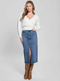 Kellie Wool-Blend Sweater Top