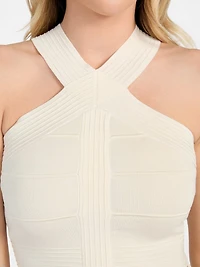 Staci Halter Sweater Top
