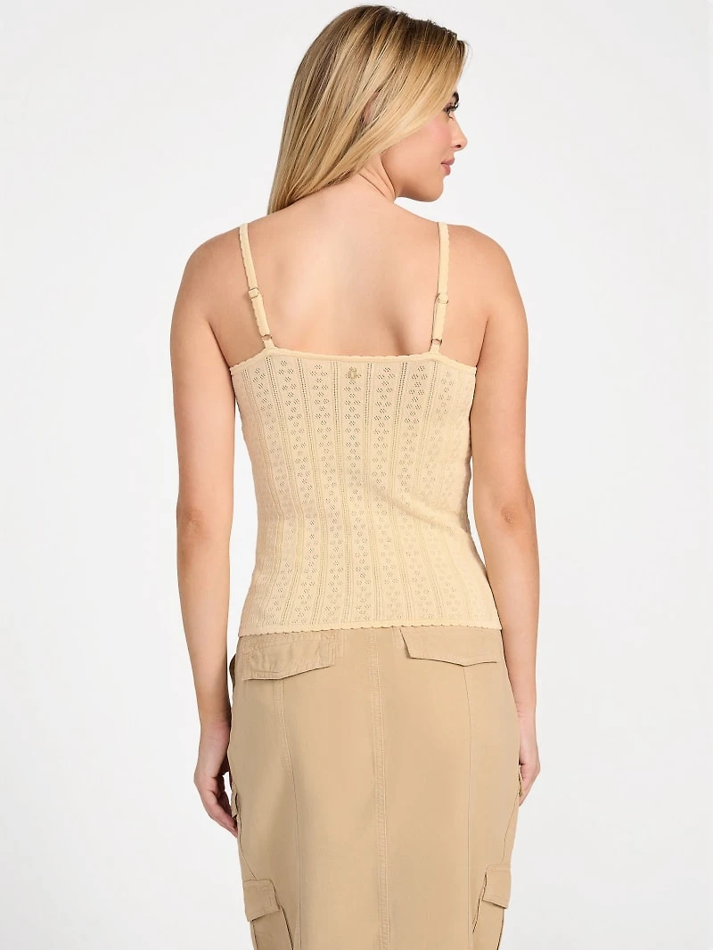 Reina Pointelle Sweater Cami