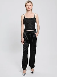 Khloe Rhinestone Sweater Tank