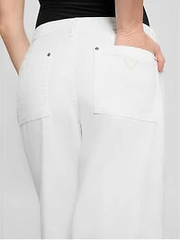 Eco Zoya Cropped Wide Jeans