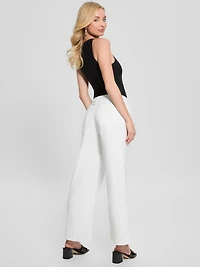 Eco Zoya Cropped Wide Jeans