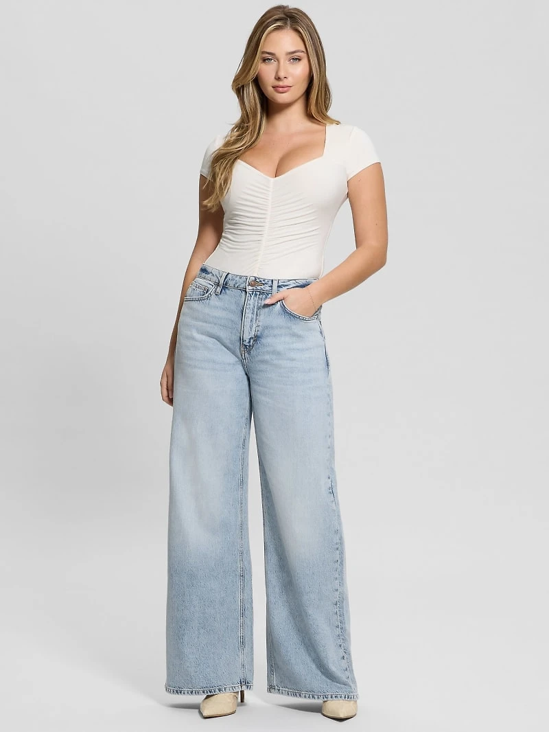 Eco Bellflower Wide-Leg Jeans