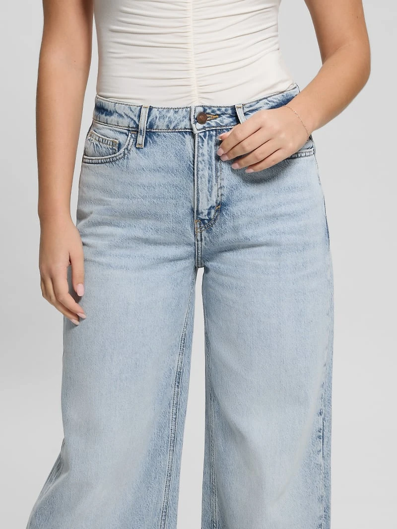 Eco Bellflower Wide-Leg Jeans