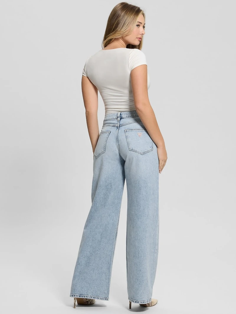 Eco Bellflower Wide-Leg Jeans