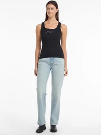 Eco G08 Mid-Rise Straight Jeans