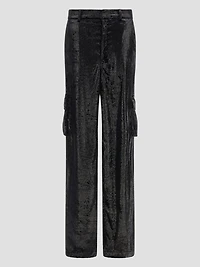 Jolie Velvet Cargo Pants