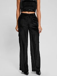 Jolie Velvet Cargo Pants