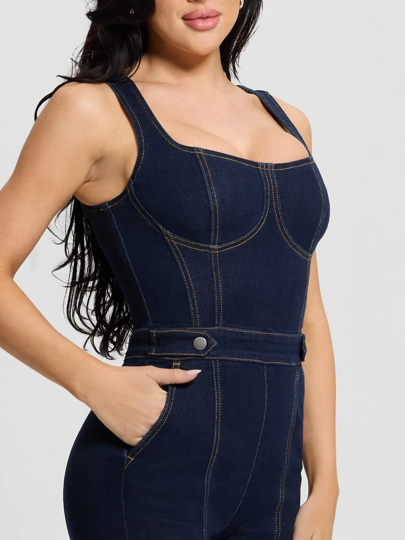 Carla Denim Jumpsuit