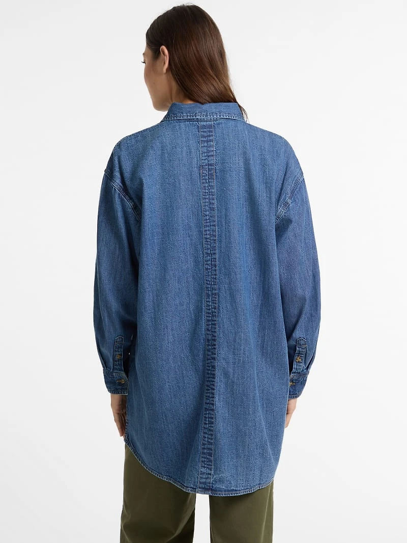 Oversized Denim Shirt