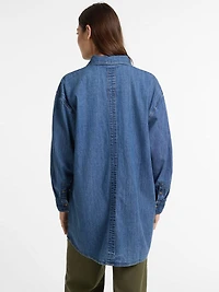 Oversized Denim Shirt