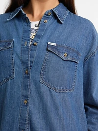 Oversized Denim Shirt