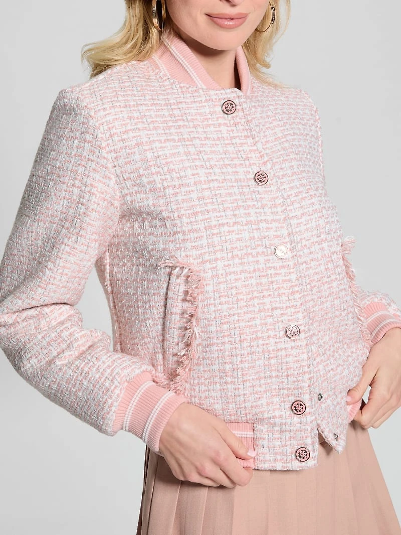 Eco Gloria Tweed Flight Jacket