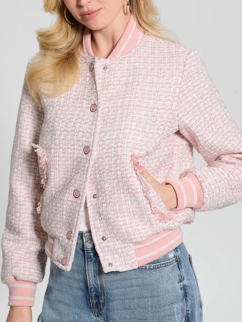 Eco Gloria Tweed Flight Jacket