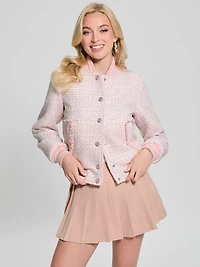 Eco Gloria Tweed Flight Jacket